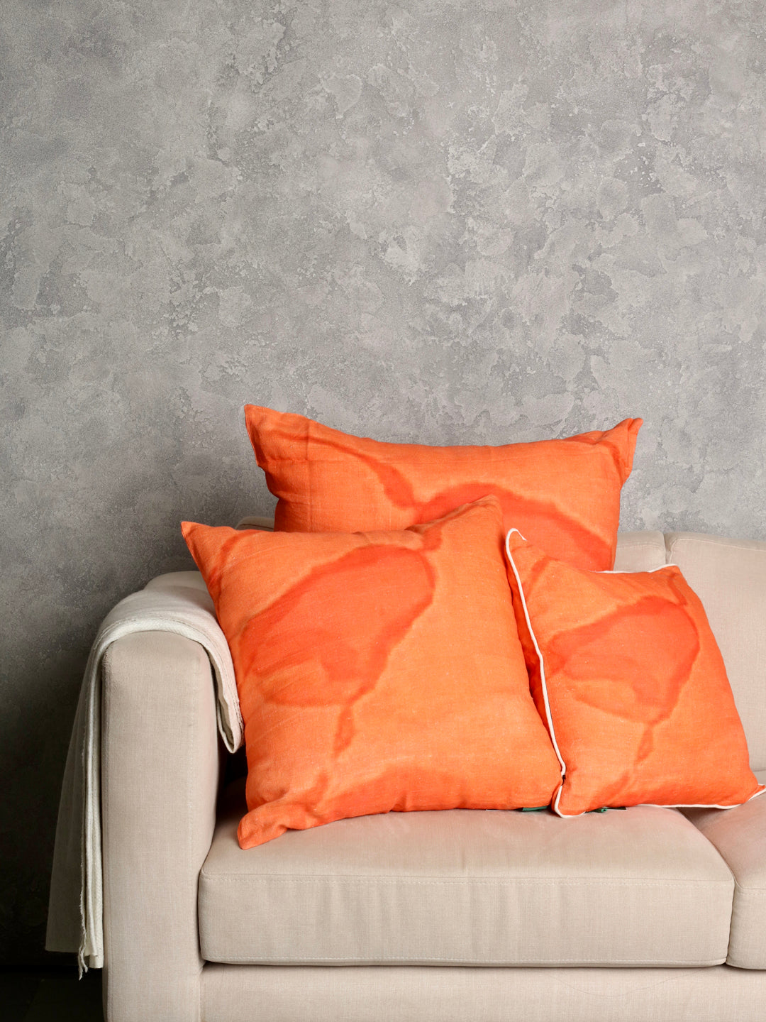 Lino Rust Orange